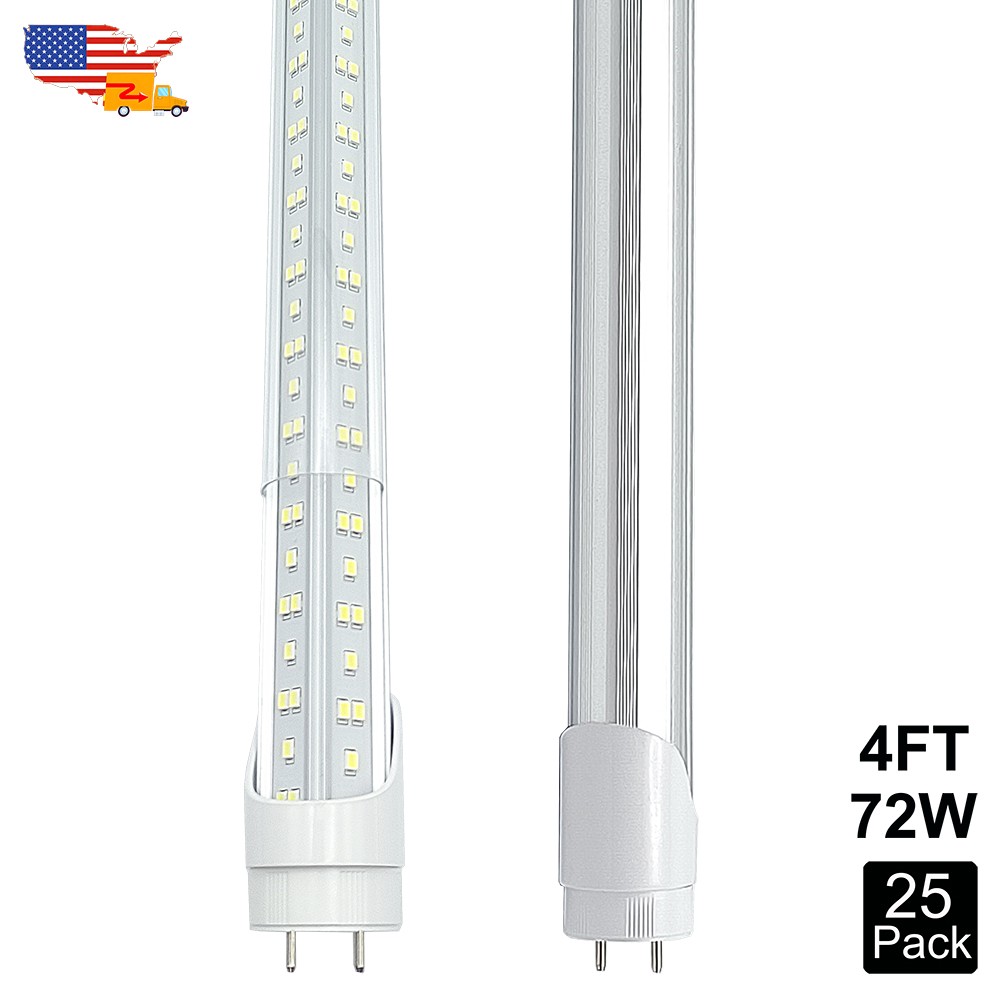 25*Shop Fluorescent Replacement T8 4Ft Led Tube Light Bulbs 72W 7200Lm AC85-277V gallery