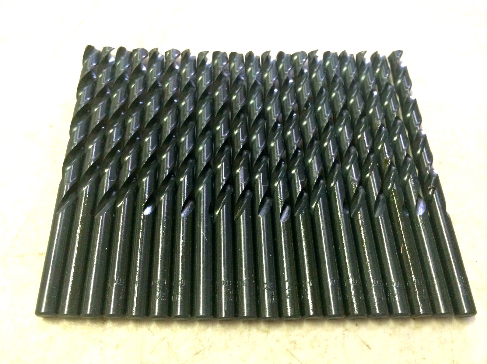 Cleveland Twist 1/4" Drill Bit Jobber Length High Speed Steel Drills 20 Pack gallery