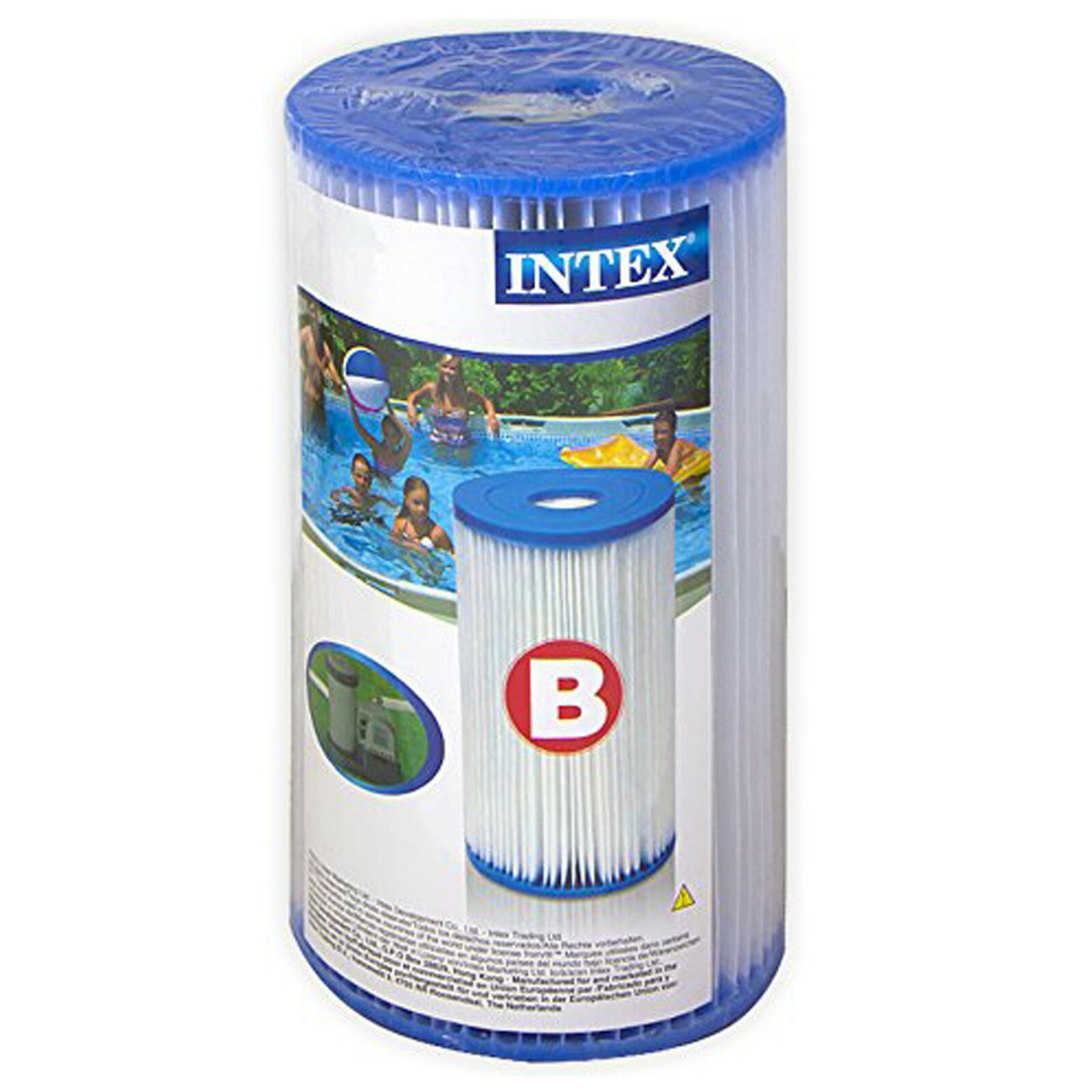 Intex 29005E Swimming Pool Type B Replacement Cartridge Filter - Choose Quantity gallery
