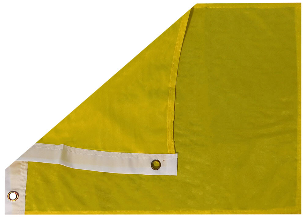 12x18 Yellow Solid Color Plain 12"x18" Rough Tex 100D Car Boat Flag Grommets gallery