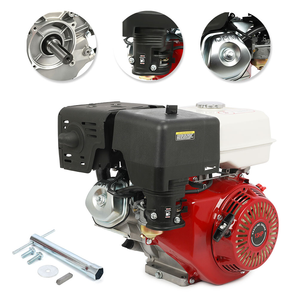 GX390 15HP Engine 1" Horizontal Shaft Recoil Start with Low Oil Shutdown New gallery
