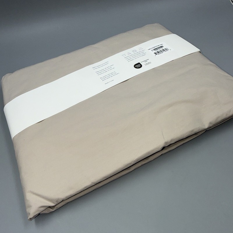 Brooklinen -Classic Percale Core Sheet Set- Pebble-Queen- New gallery