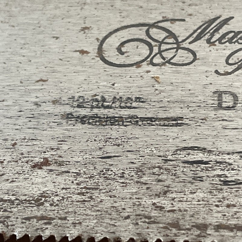 True Value Master Mechanic Dovetail Saw 12 Point 10" USED Wood Handle gallery