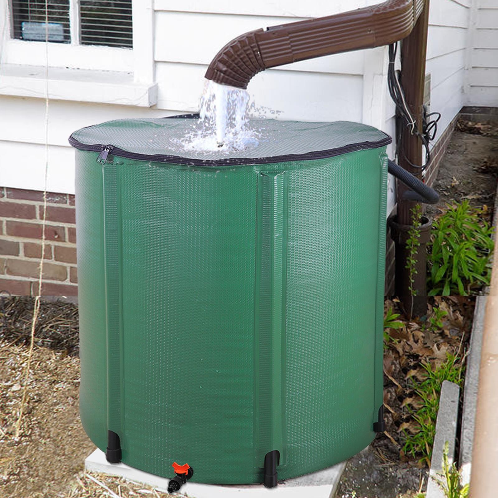 200 Gallon Rain Barrel Folding Portable Water Collection Tank Storage Outdoor gallery