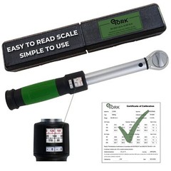 Clickstyle Torque Wrench 3/8inch Drive range 50250 Inch Pounds / 628 Newton