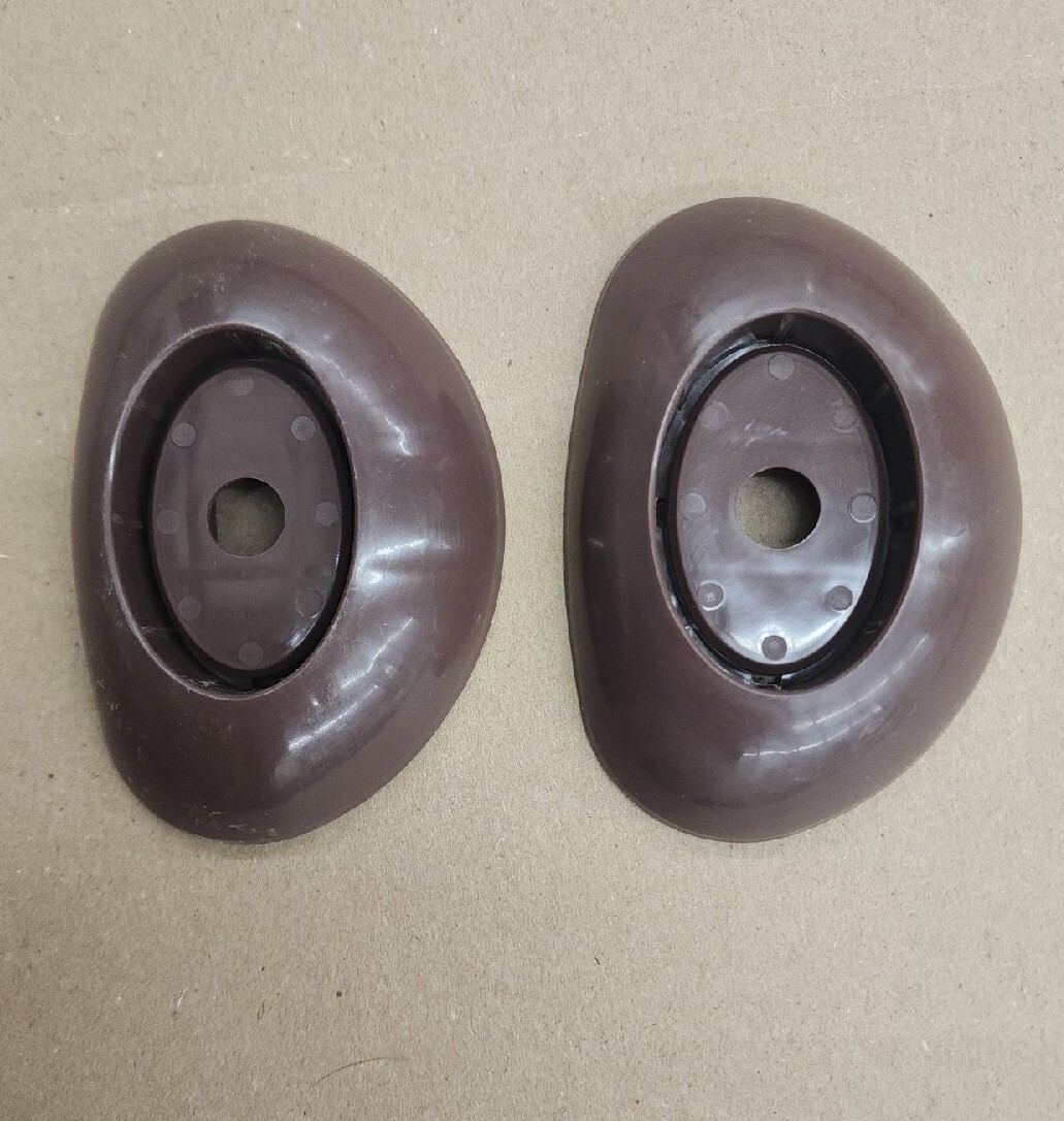 2-Pack Foot Caps Part For Coleman 22 ft x 52 in Power Steel Above Ground Pool gallery