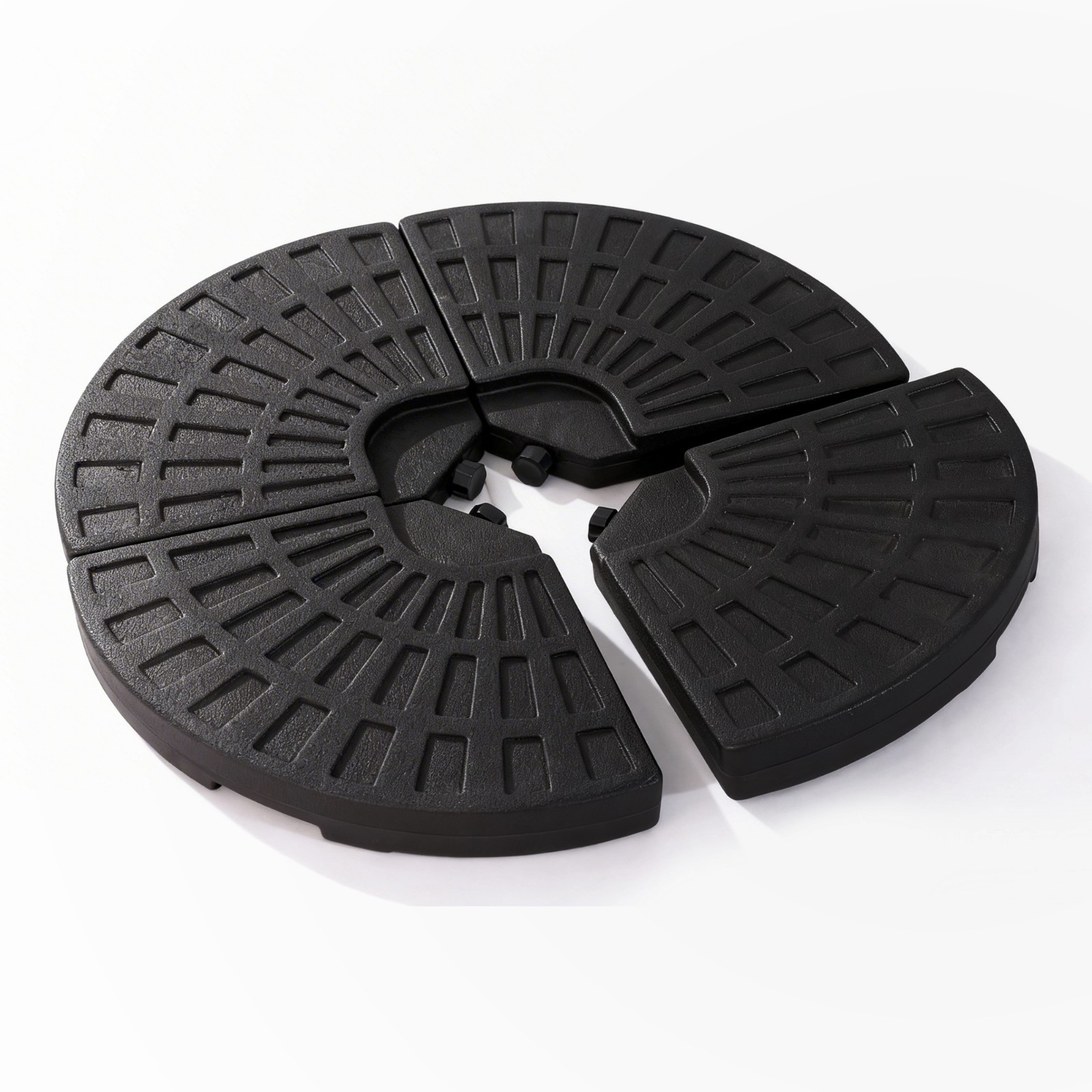 220LB Circle Patio Umbrella Base Outdoor Umbrella Stand For Use With Patio Table gallery