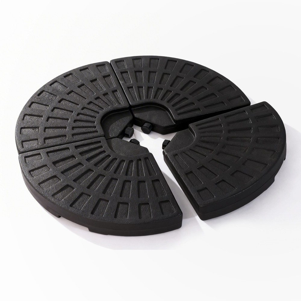 220LB Circle Patio Umbrella Base Outdoor Umbrella Stand For Use With Patio Table