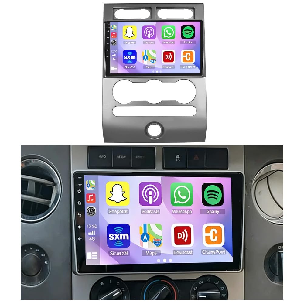 Android 13 9in Car Stereo for Ford Expedition 2007-2014 GPS WiFi Bluetooth gallery