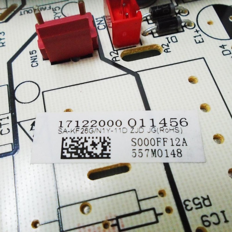 Pc Board mini split main Control Indoor Unit SA-KF26G/N1Y-11D.ZJD.JGN.WXNK.NK2.1 gallery