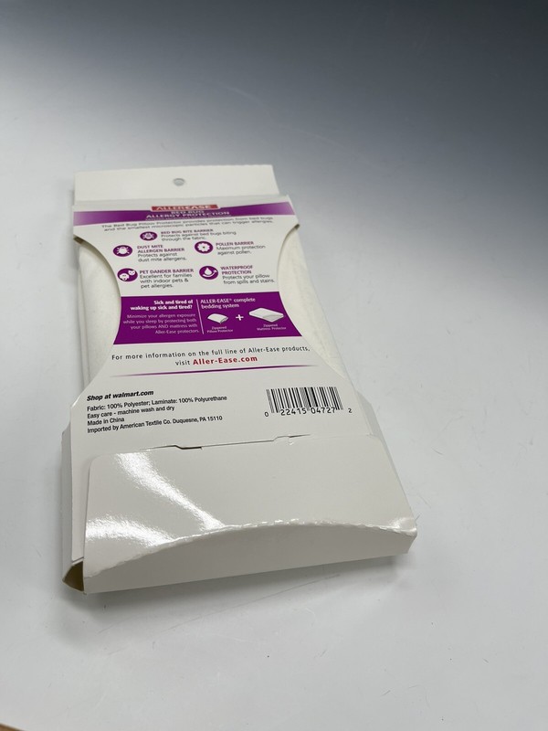 AllerEase Allergy & Bed Bug Protection Zippered Pillow Protector Standard gallery
