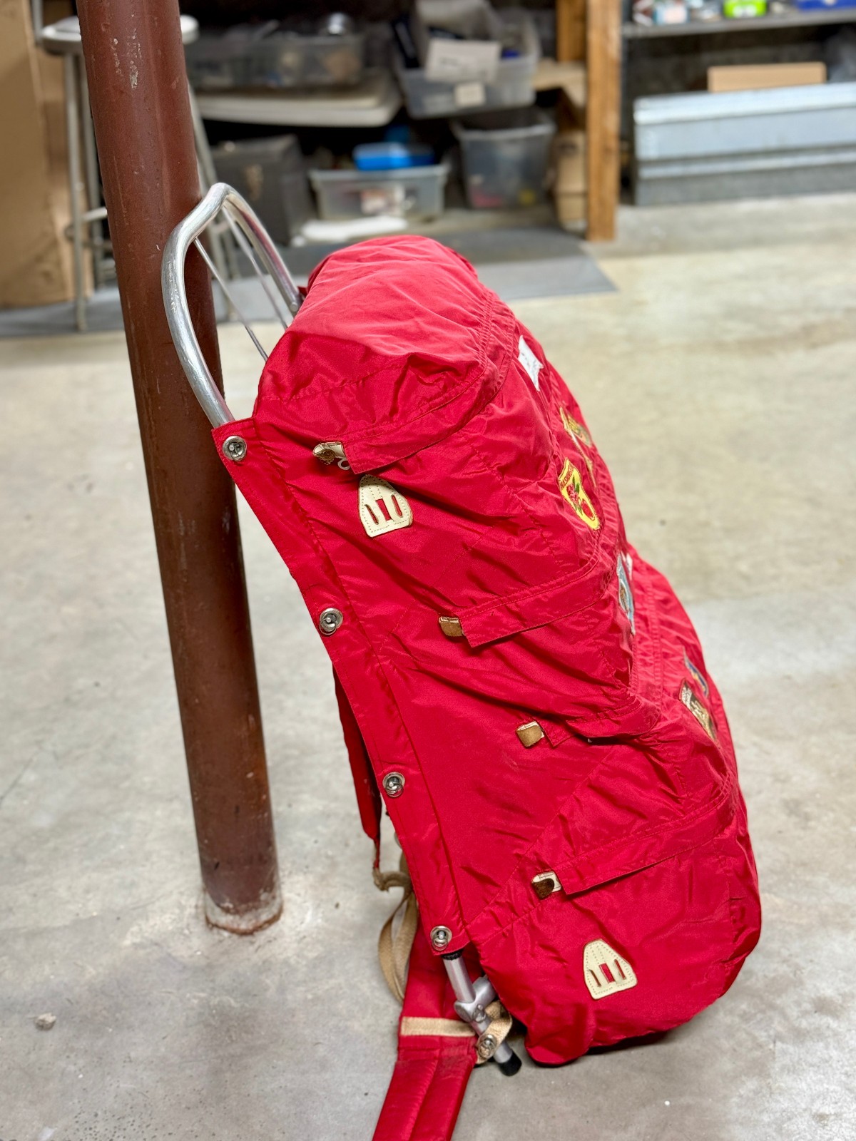 VTG 70s Gerry Denver CO Lightweight External Frame Red Backpack Rucksack 5