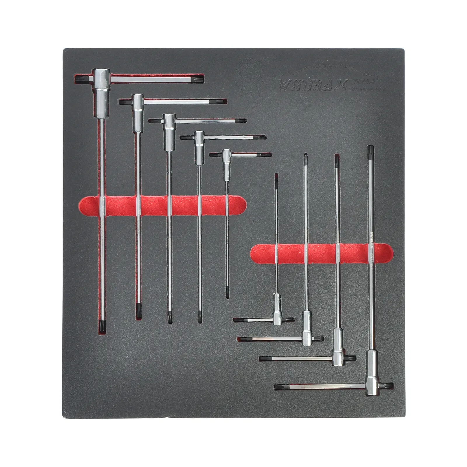 T-Handle Hex Wrench Set for Most Bicycle Motorcycle Integrated Strip-Gripper 9PC gallery