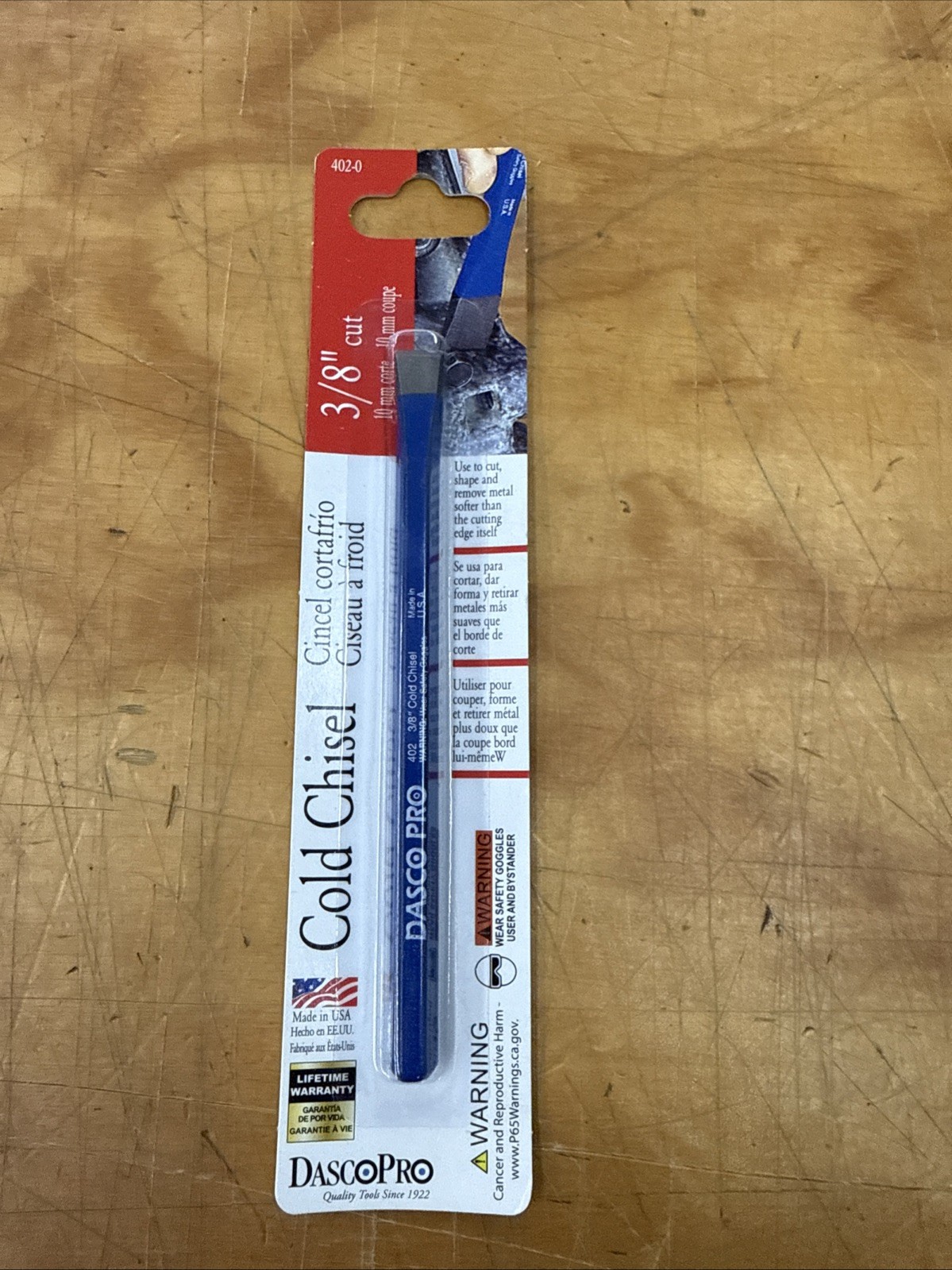 DascoPro 402-0 3/8" Cut Cold Chisel gallery