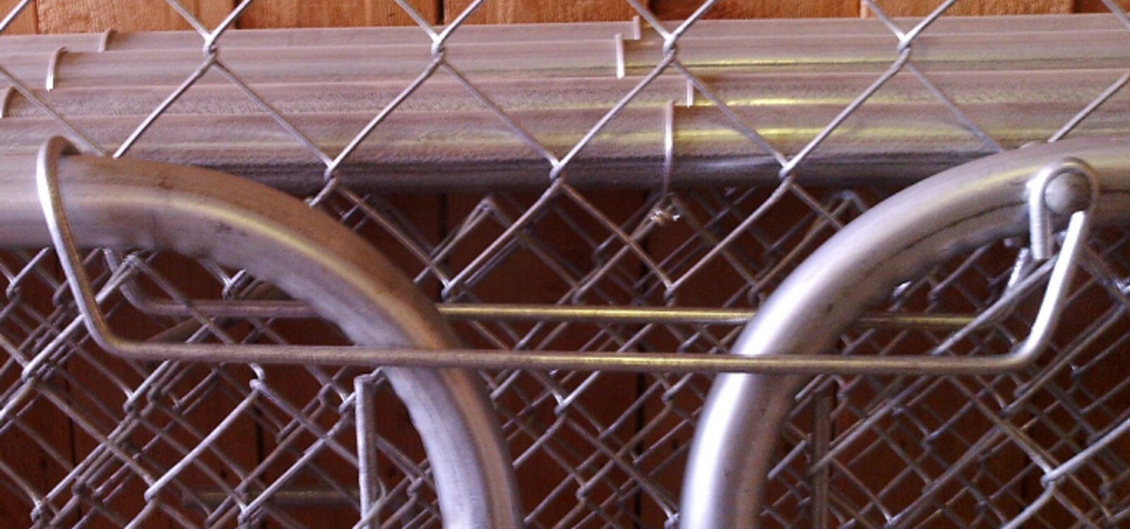 US Stock FAST SHIP Wire Arm Throw Over Top Gate Latch chain link double driveway gallery