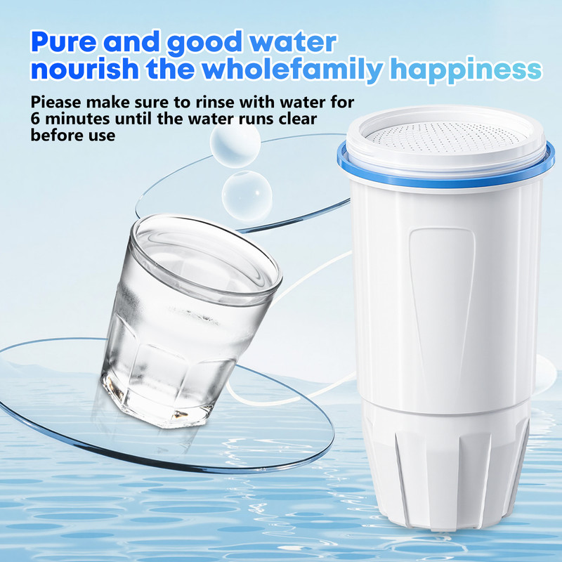 6 Pack Water Filter for Zero Pitcher & Dispenser ZR-001 ZR-017 ZR-004 ZP-006 gallery