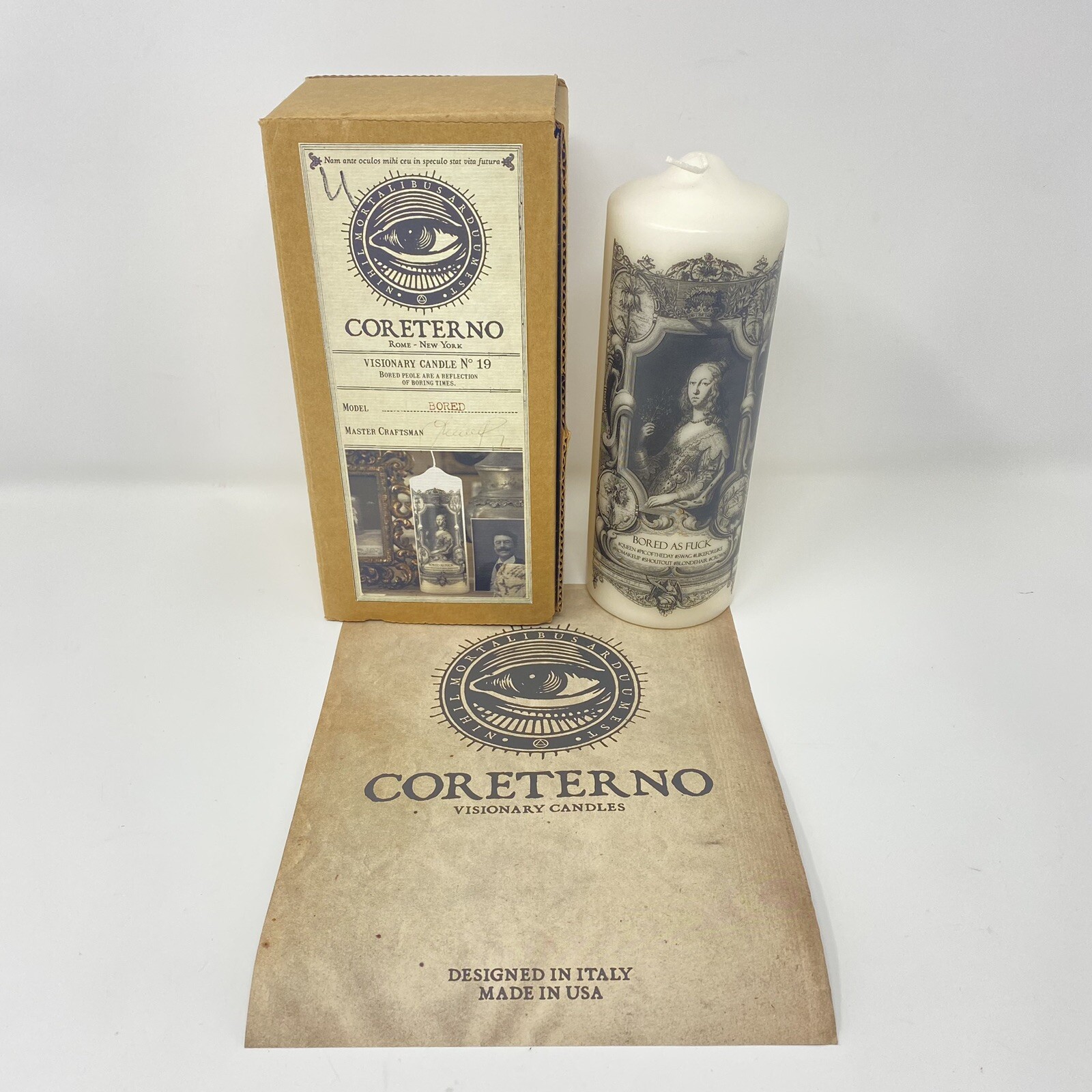 Coreterbo Visionary Candle No 19 “Bored” Master Craftsman 8 in gallery