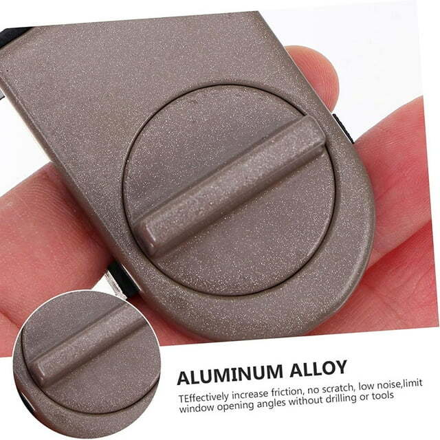 Security Sliding Door Window Lock Safety Lock Sliding Sash Stopper US gallery