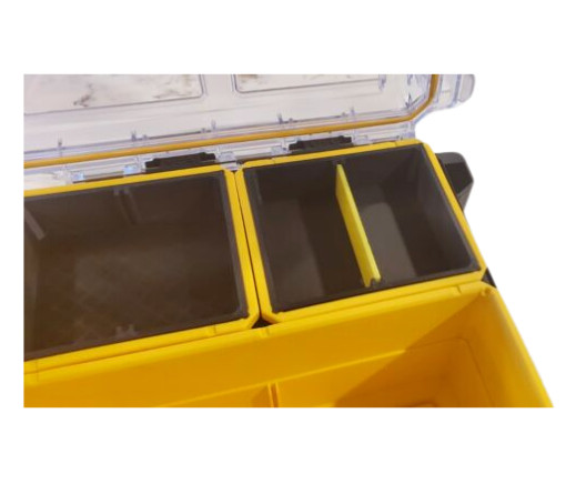 DEWALT ToughSystem 2.0 Organizer SMALL TRAY INSERT Nesting Bin W/DIVIDER gallery
