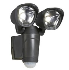 Utilitech 130-Degree 2-Head Bronze Integrated LED Motion-Activated Flood… 11