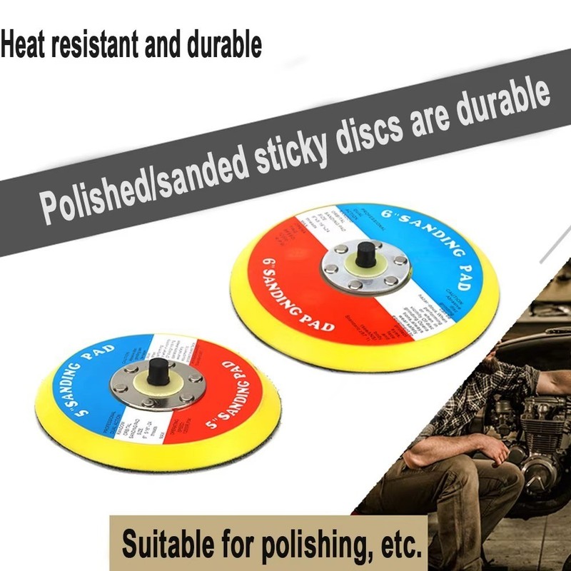 1/2/3/4/5/6 Inch Hook & Loop Sanding Polishing Backing Pad For Polishing M6 M8 gallery