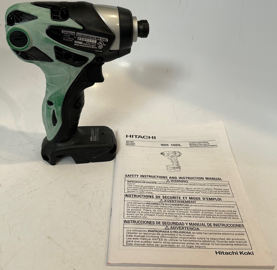 Hitachi Koki / Hikoki WH10DL 10.8V Impact Driver Cordless. gallery