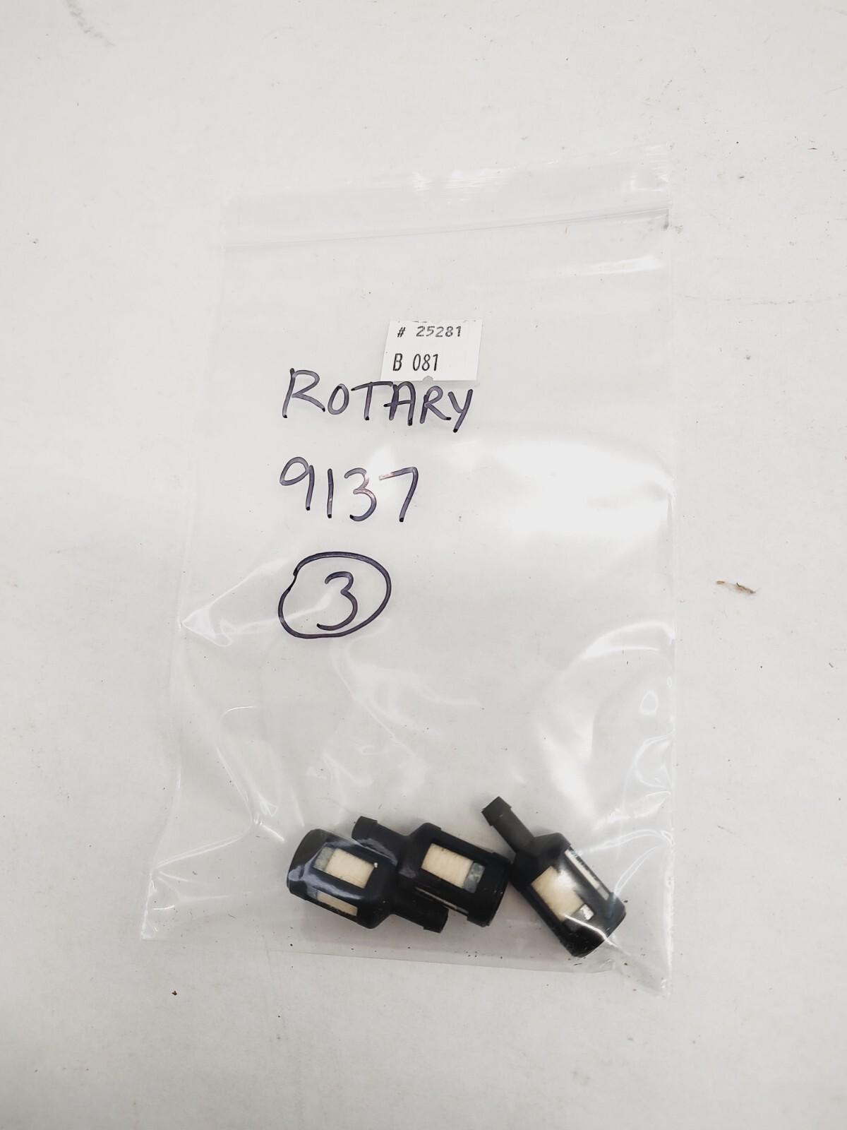 Rotary 9137 Fuel Filter 3/16" (3pcs) gallery