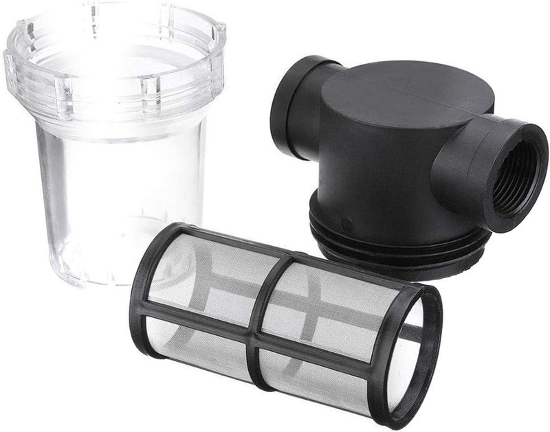 1Pcs Garden Pond 1 Inch Inline Mesh Strainer Water Pump Filter Irrigation High F gallery
