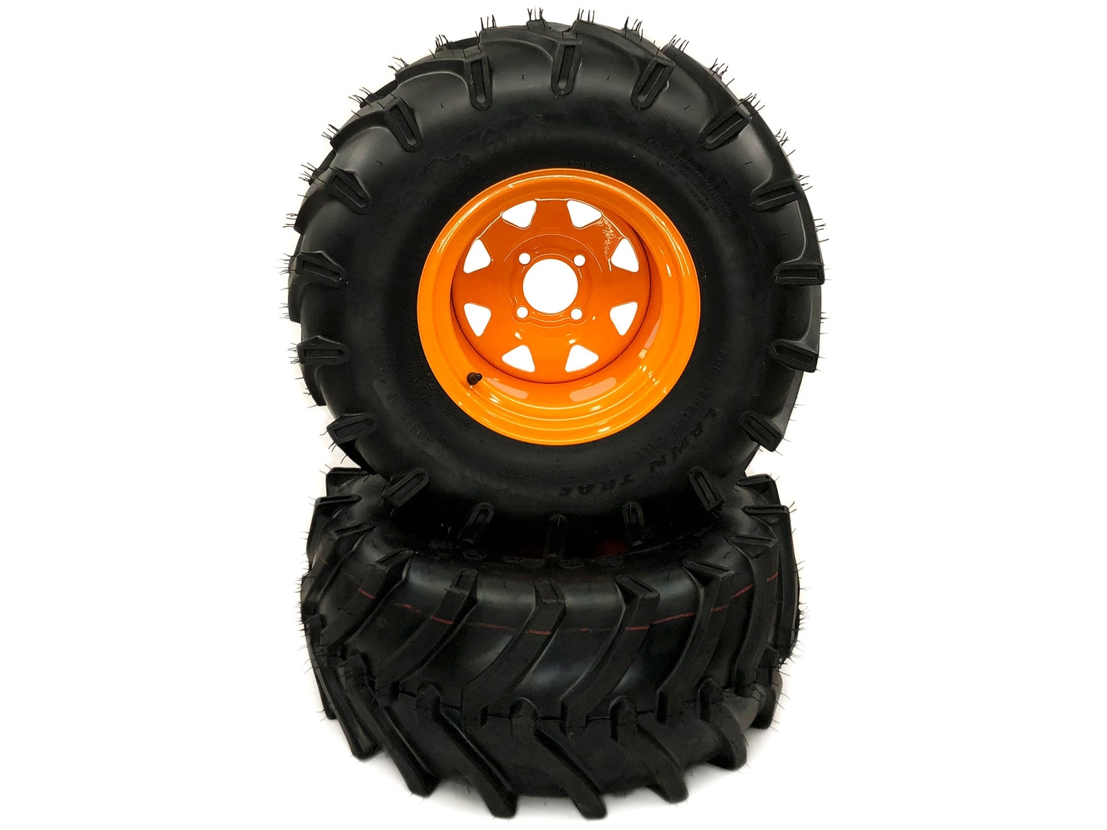 (2) Aggressive Tire Assm 26x12.00-12 Scag Turf Tiger II 61" 72" 485604 486159 gallery