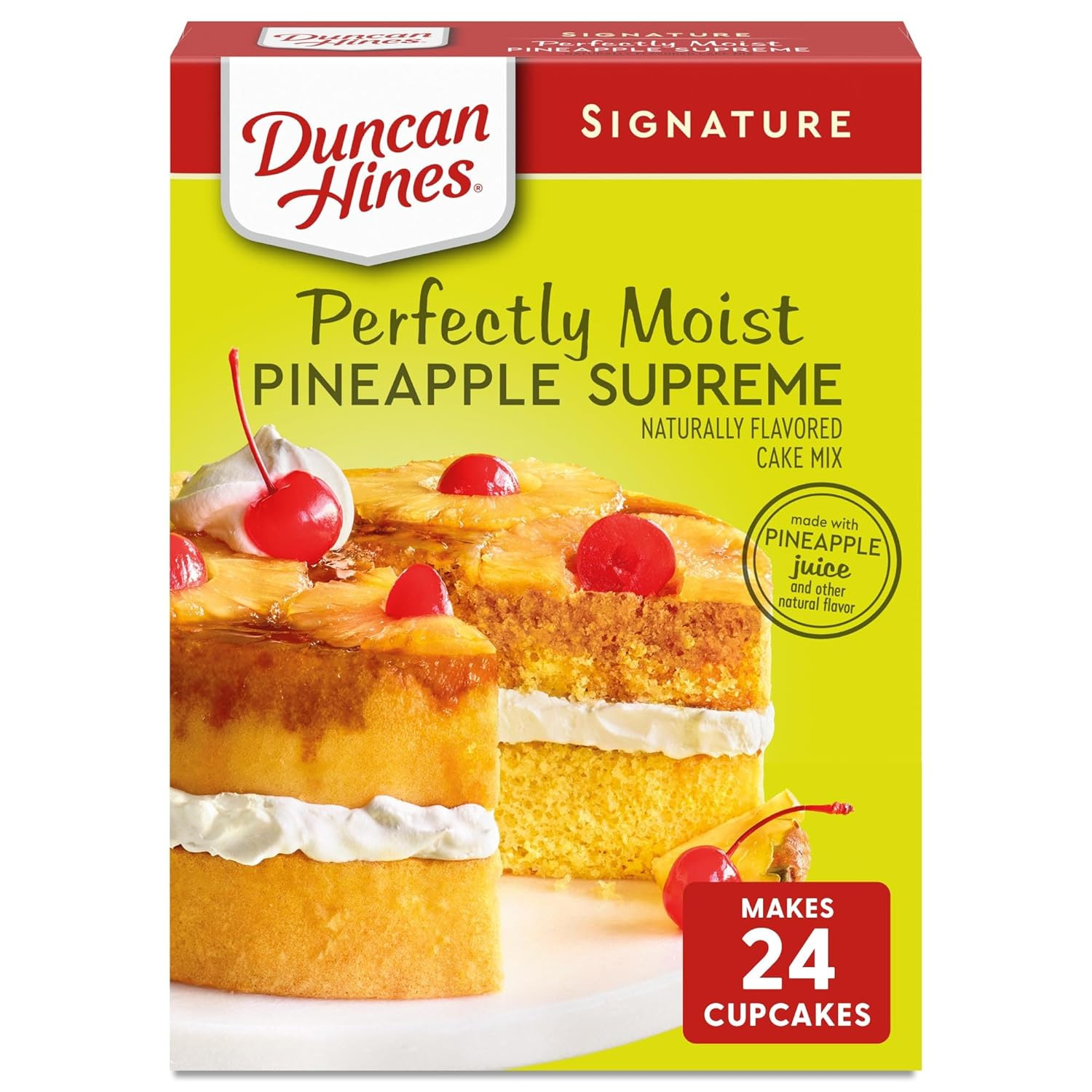 Pineapple Supreme Cake Mix 15.25 oz Perfectly Moist & Easy Baking Mix gallery