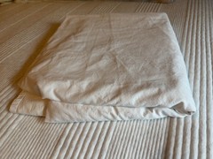 Brooklinen Classic Solid White 100% Cotton Lightweight King Flat Sheet Bedding