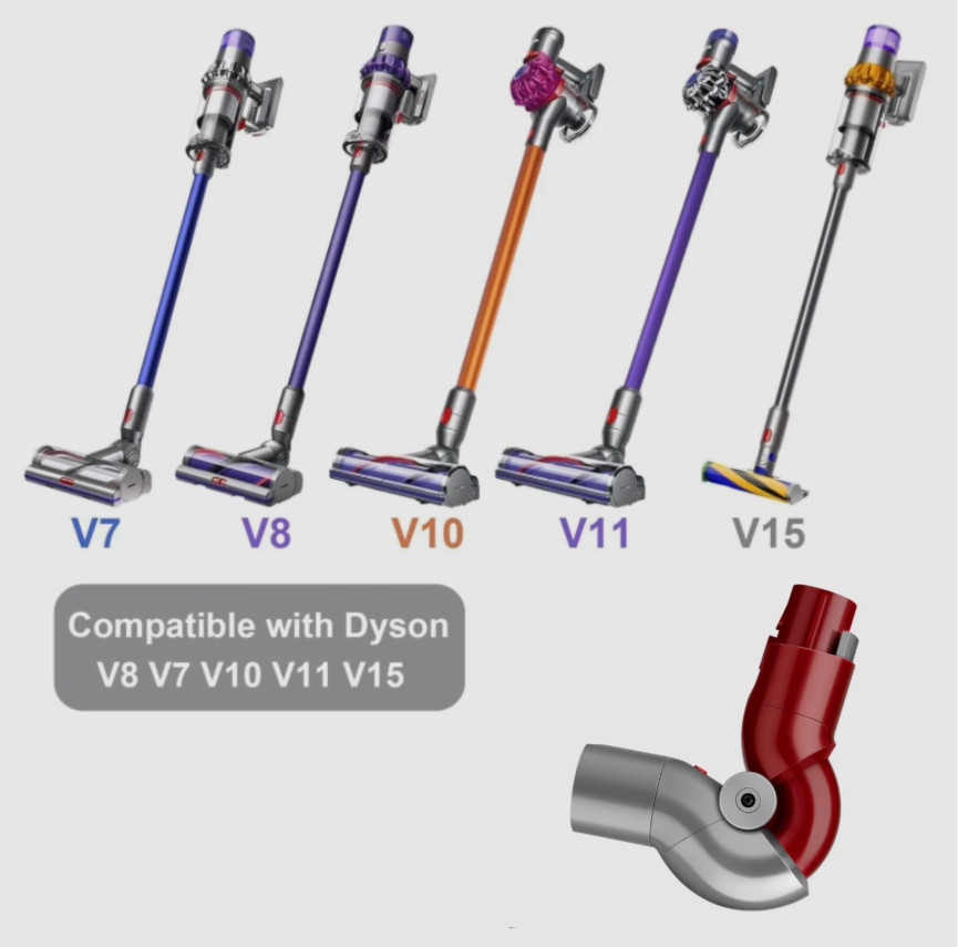 Elbow Low Reach Adapter for Dyson V7 V8 V10 V11 V15 gallery