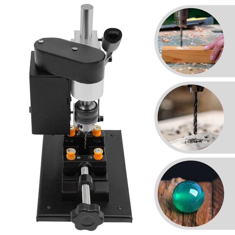 7-Speed Adjustable Mini Drill Press Benchtop 8000RPM for Wood Metal Craft DIY gallery