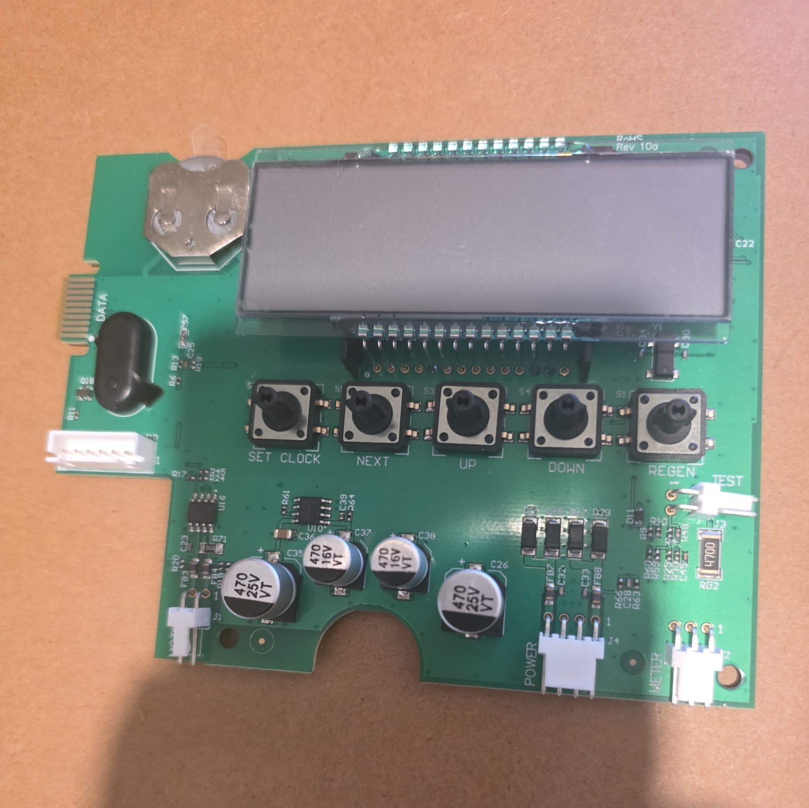 V3108 Circuit Board for Clack WS1 Water Softener Control Valve 5 Button tested gallery