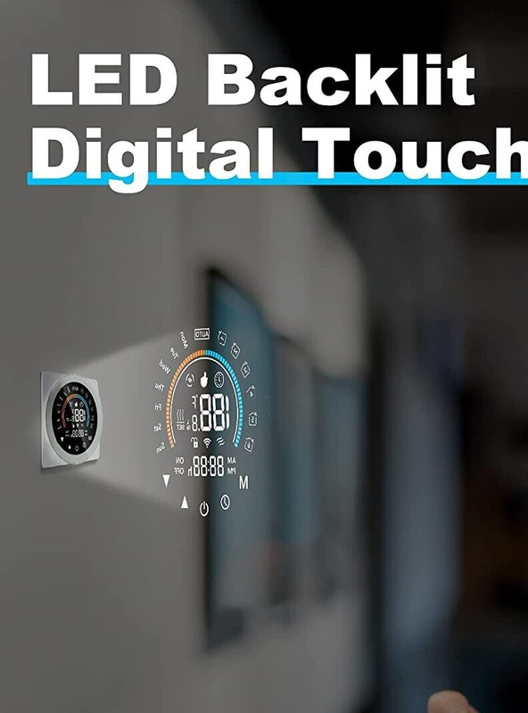 Smart Programmable Thermostat Compatible w Alexa Assistant HomeKit APP Remote.. gallery