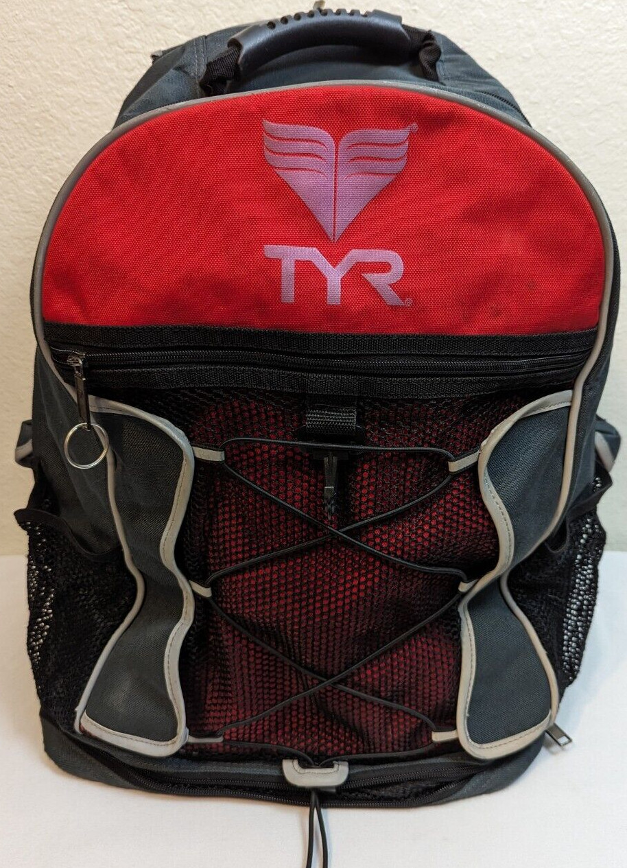 Big TYR Transition Back Expandable Bottom Backpack Red/Black