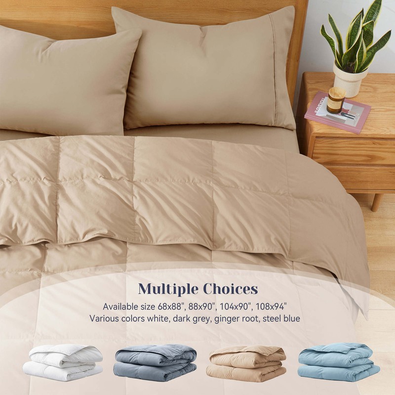 Summer Cooling Bed Blanket Oversized Lightweight Comforter for Hot Sleepers gallery