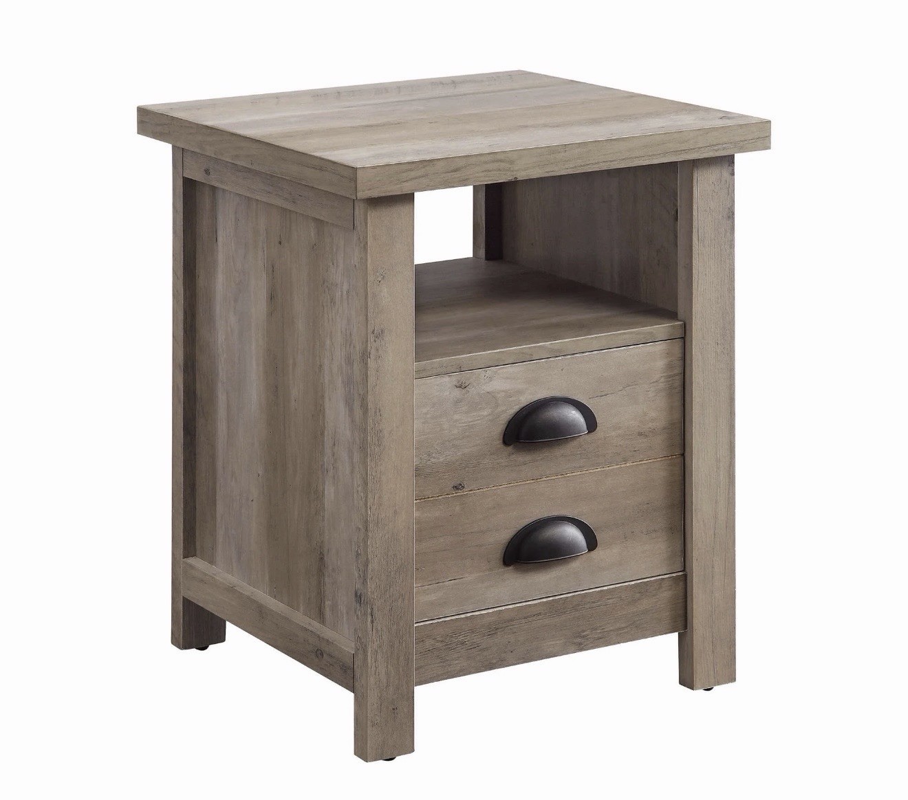 Better Homes & Gardens GranaryModern Farmhouse End Table,Rustic Gray gallery