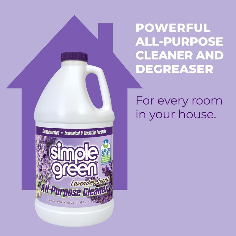 Concentrated Lavender All-Purpose Cleaner 64 Fl Oz - EPA Safer Choice Certified gallery