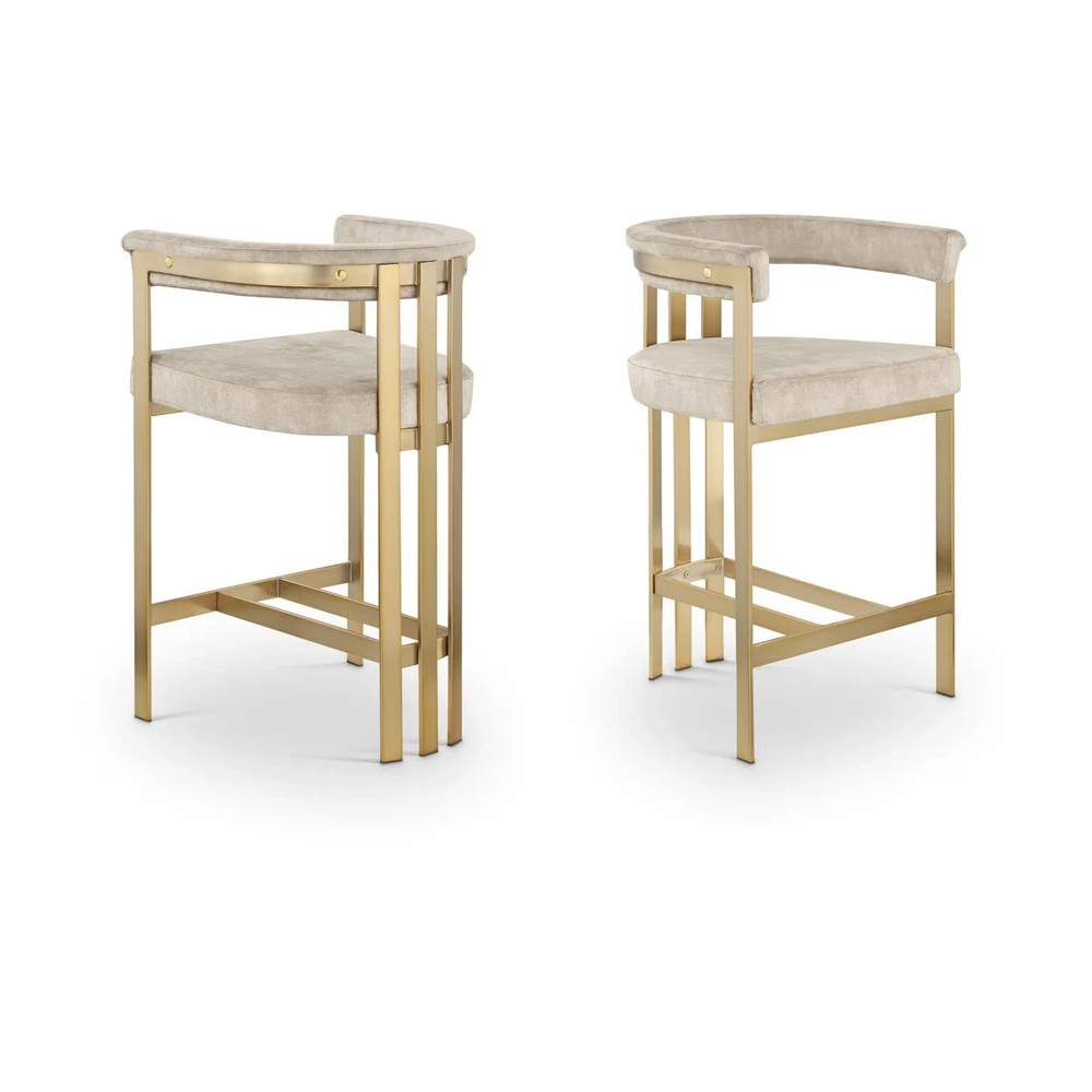 ZENY Adjustable Swivel Bar Stools - Black (Set of 4)