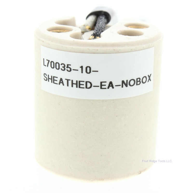 Leviton Unglazed Porcelain Light Socket Lampholder Medium 660W w/Sheath 70035-10 gallery