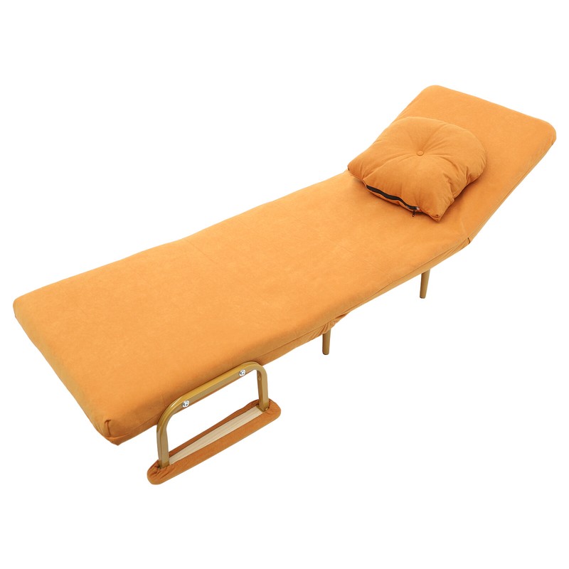 Convertible Sofa Bed Foldable Sofa Chair Bed Folding Sofa Bed Orange Living room gallery
