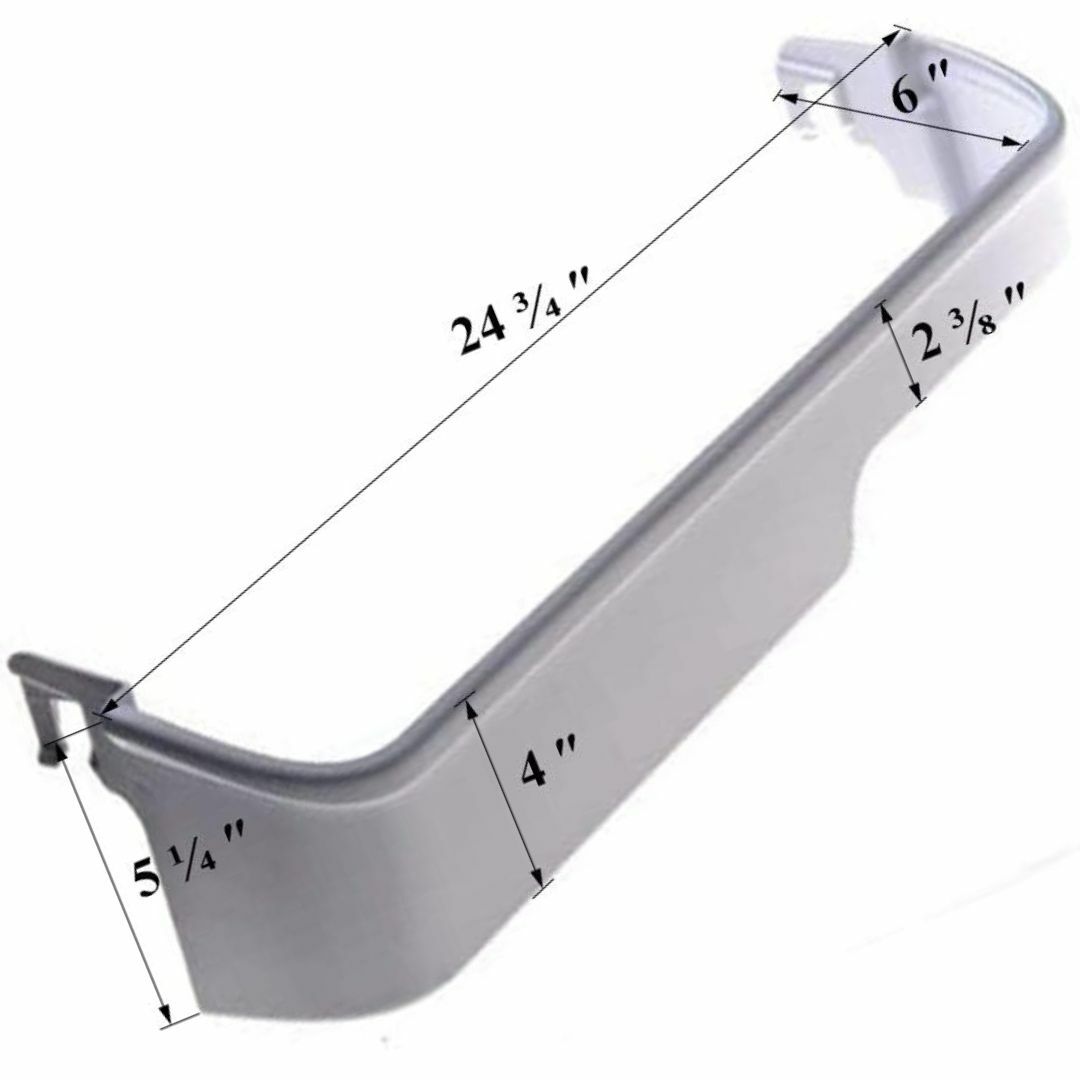 Middle Door Shelf Bin 240337900 For Kenmore 25372872203 25368892012 25378892015 gallery
