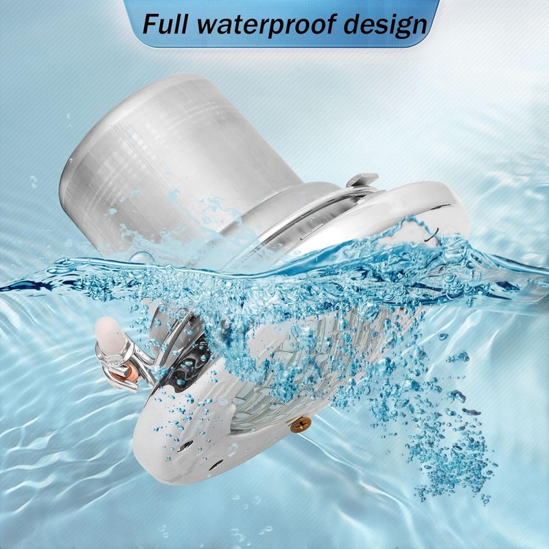 6 Inch LED Spa Lights for Inground Pool 100FT AC120V 6 Inch White Pool Light gallery