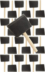 Pro Grade – Foam Brushes – 4 Inch – 24 Piece Poly Foam Brush Set