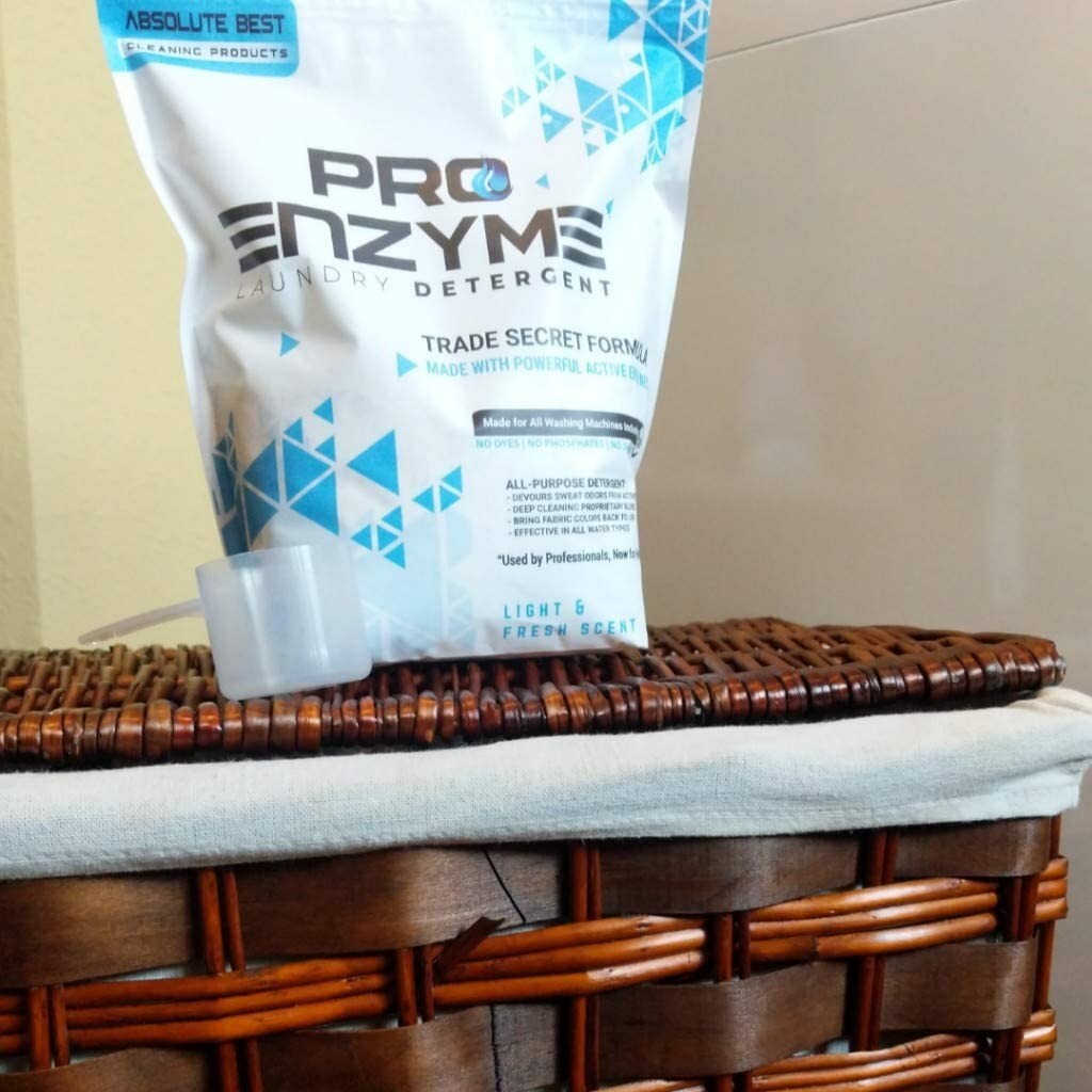 Pro-Enzyme Laundry Detergent Powder Proprietary Active Enzyme Destroy Odor 96 Ld gallery