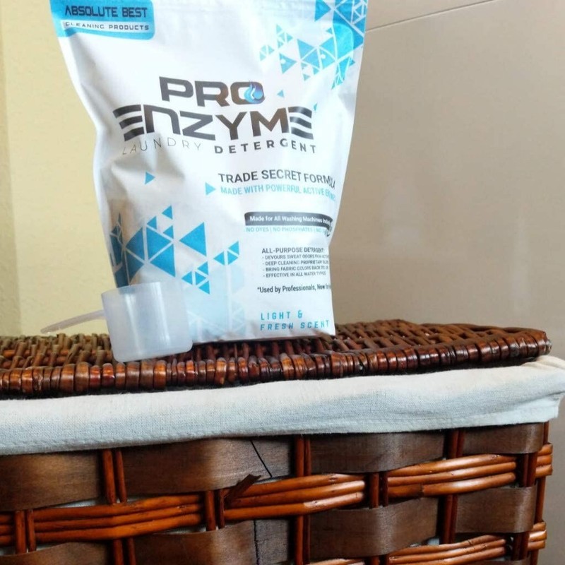 Pro-Enzyme Laundry Detergent Powder Proprietary Active Enzyme Destroy Odor 96 Ld gallery