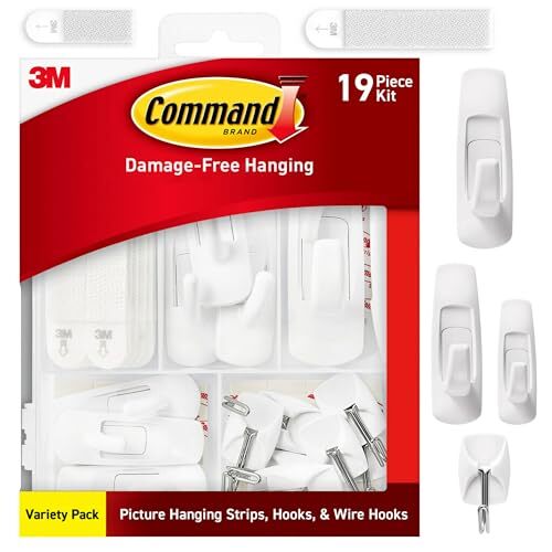 Command Variety Pack Picture Hanging Strips and Hooks for Damage Free Hanging gallery