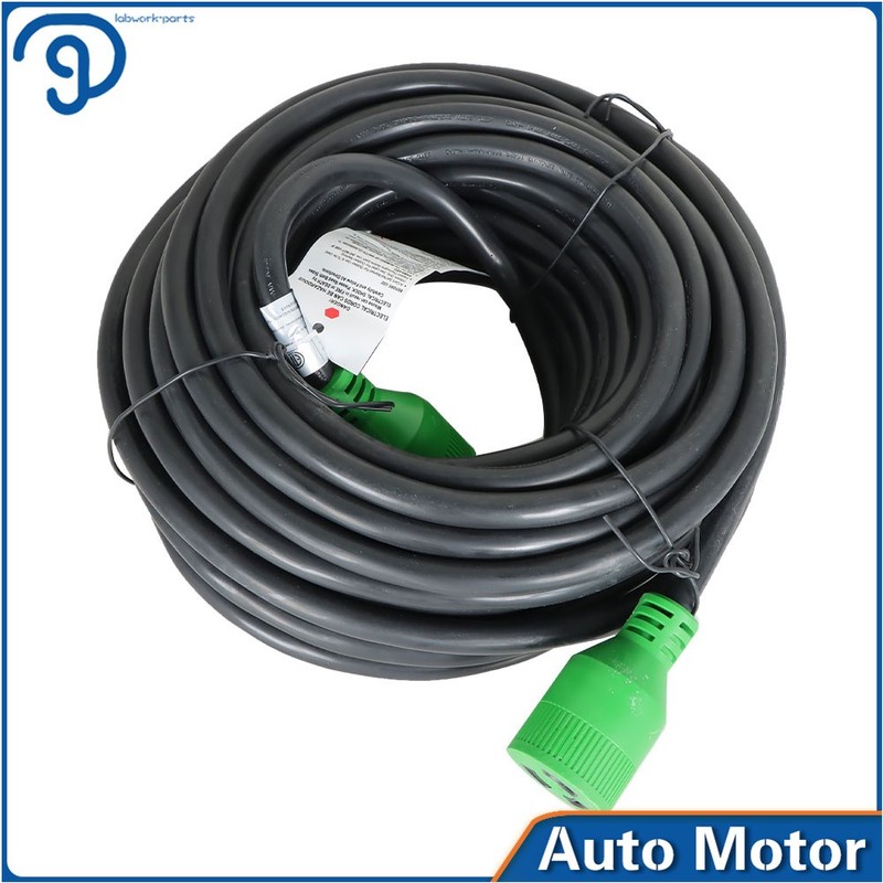 3 Prong 30 A Adapter Plug Generator Extension Cord 10-100 Ft NEMA L5-30P/L5-30R gallery