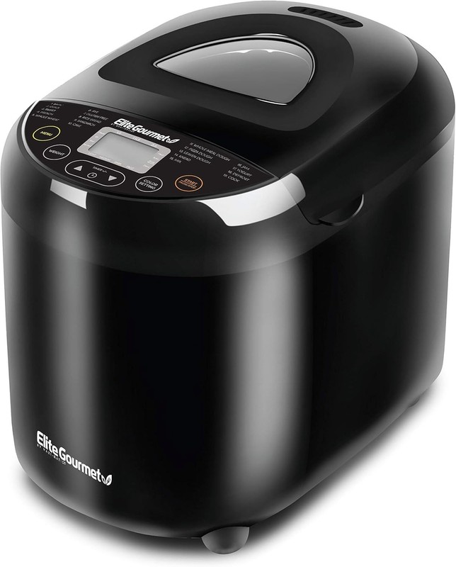 Programmable Bread Maker, 2 lb Loaf, 3 Sizes, 19 Presets incl. Gluten-Free, D... gallery
